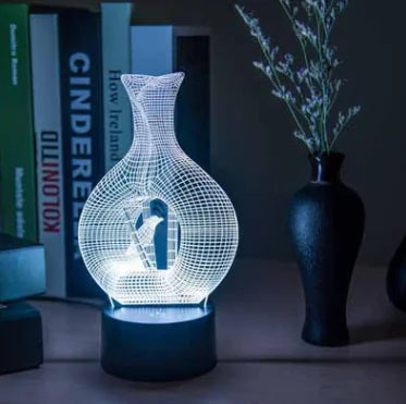 Creative 3D LED Night Light Table Lamp for Gifts